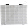 Boite de rangement rectangle transparent - 36 compartiments