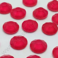 Strass thermocollant fluorescent en verre - Rose fuchsia - 2mm à 5mm - détail