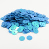 Sequin plat - TURQUOISE NACRE - 6mm