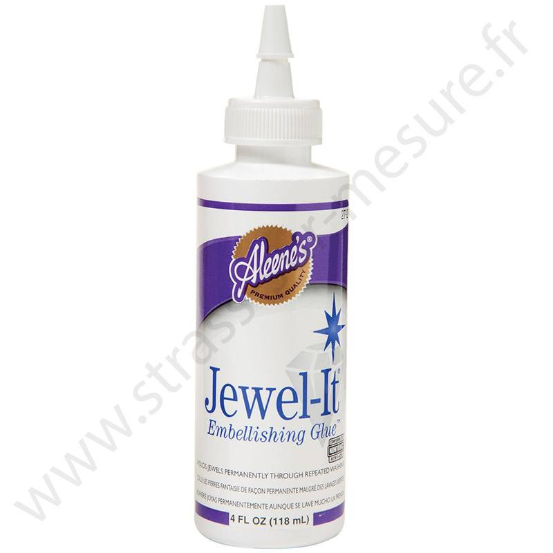 Colle tissu permanente Jewel it - Matériaux difficiles - 118ml