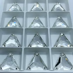 Strass Triangle Cristal - Triangle à coudre en verre