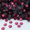 Rose - Strass thermocollant en verre DMC - 2 à 6mm