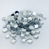 Strass acrylique rond à facettes à coller - Diamant